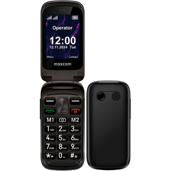 MaxCom 4G Dual Sim 2.4'' �� ���� ��������, ������, ���������, ���� 1000mAh ����� - (MM834)