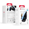 FORCELL F-Grip HS6 Car Holder With Wireless Charger With Glass And Air Vent Mount black