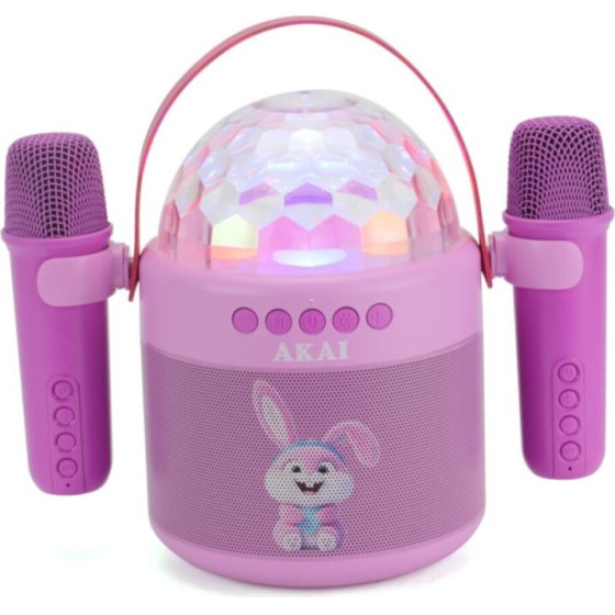 Akai - Karaoke ����� �� 2 �������� ��������� & Rgb Led - (Joybox Kids)