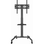 Gembird Tv Floor Stand With Caster Wheels (TILT) 32'-55' - (TVS-55T-01)