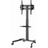 Gembird Tv Floor Stand With Caster Wheels (TILT) 32'-55' - (TVS-55T-01)
