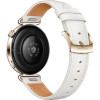 Huawei Smart Watch Gt 6 41MM 1.32'' ��������� (White Leather STRAP) Gr - (55020FTN)