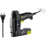 Goobay Tools 2-in-1 Electric Staple Gun Set, Corded