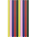 Goobay Tools Hot Glue Sticks 11 mm, 5 Colours, 10 Pcs.