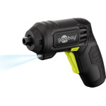 Goobay Tools Mini Cordless Screwdriver Set, 31 Pcs.