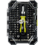 Goobay Tools Screwdriver Set With 100-Piece Bit Set