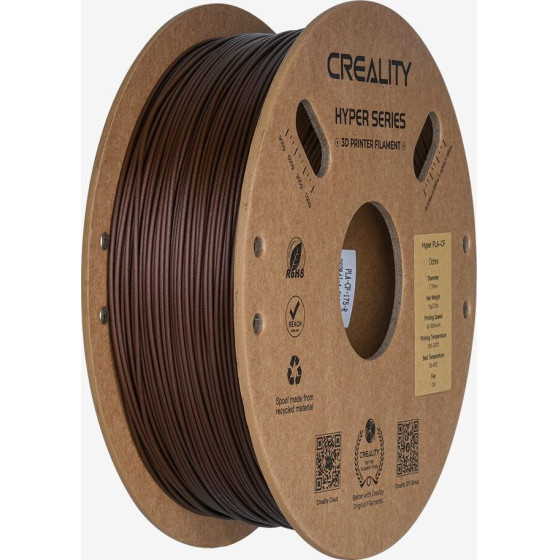 Creality Hyper PLA-Cf Ochre Carbon Fiber 3D Printer Filament, High Strength, 1 Kg Spool1.75 - (3301060019)