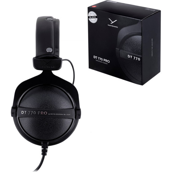 Beyerdynamic Dt 770 Pro Black Limited Edition - Closed Studio Headphones - (43000220)