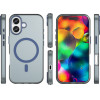 Hurtel Magnetic Abrasive Iphone 17 Case Compatible With Magsafe - Matte Blue - (Magnetic Abrasive Series Matt Blue Iphone 17)