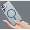 Hurtel Magnetic Abrasive Iphone 17 Case Compatible With Magsafe - Matte Blue - (Magnetic Abrasive Series Matt Blue Iphone 17)