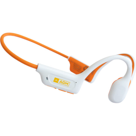 AGM Motion Buds 1 - �������� ��������� Open Ear Bluetooth 5.2, IP68, Usb Type-C, ��������� - (Motion Buds 1 orange)