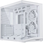 Lian Li O11D Mini V2 Flow White - Atx Pc Gaming Case - 5x Fans - Improved Airflow - Gpu Support Brac - (G99.O11DMIV2FW.00)
