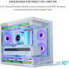 Lian Li O11D Mini V2 White - Atx Pc Gaming Case - Improved Airflow - Gpu Support Bracket - (G99.O11DMIV2W.00)