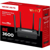 Mercusys Wireless Router Gigabit Ethernet Dual-Band (2.4 Ghz / 5 GHz) Black - (MR25BE)