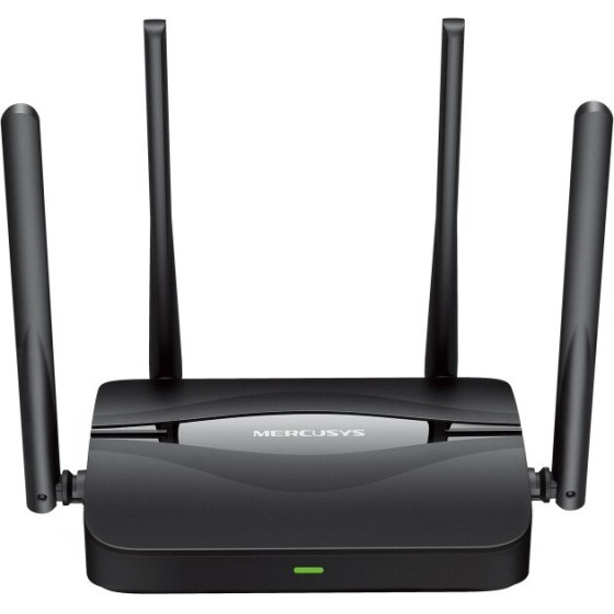 Mercusys Wireless Router Gigabit Ethernet Dual-Band (2.4 Ghz / 5 GHz) Black - (MR25BE)