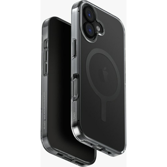 UNIQ Clario Case For Iphone 17 Magclick Charging Black - (UNIQ-IP6.3(2025)-CLARMSMK)