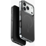 UNIQ Clario Case For Iphone 17 Pro Magclick Charging Black - (UNIQ-IP6.3P(2025)-CLARMSMK)
