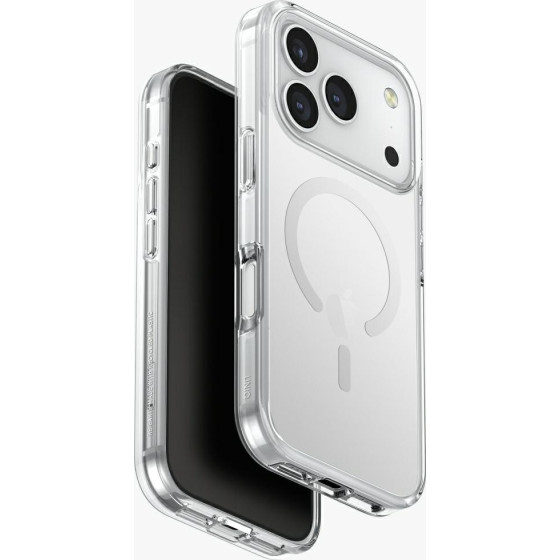 UNIQ Clario Case For Iphone 17 Pro Magclick Charging Transparent - (UNIQ-IP6.3P(2025)-CLARMLCLR)