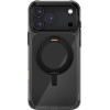 UNIQ Swivix Case For Iphone 17 Pro Max 360 Rotating Kickstand Black - (UNIQ-IP6.9P(2025)-SWVCBLK)