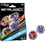 Hasbro Bey Blade X: Dual Pack - Beat Tyranno Knife Shinobi (G1542)