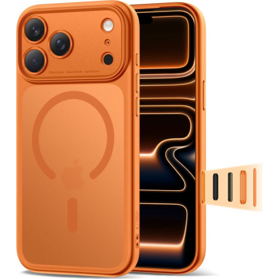 Tech-Protect Magpeak Magsafe Cc Iphone 17 Pro Max Matte Cosmic ORANGE