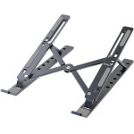 Genius G-Stand M250 Portable Stand For notebook, Tablet And mobile, aluminium, 7 positions, foldable, Iron Grey - (31250023400)