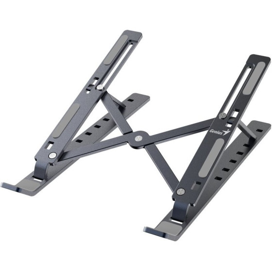 Genius G-Stand M250 Portable Stand For notebook, Tablet And mobile, aluminium, 7 positions, foldable, Iron Grey - (31250023400)