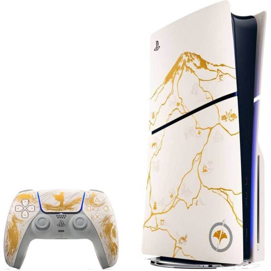 Sony Console Playstation 5 Slim Disc Version (Ghost Of Yotei Bundle ) EU