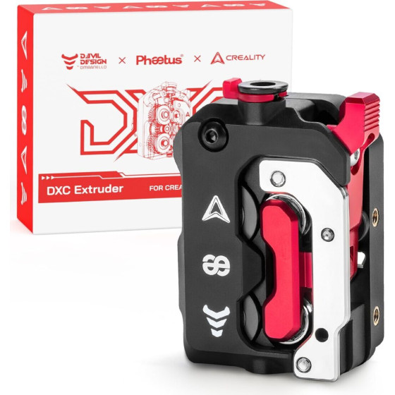 Creality Dxc Extruder For K1, K1 Max, K1C, K1 Se - Plug And Play No Conversions Needed - (4008030117)