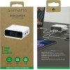 4sMarts Charging Station Desk Charger Gan Screen 100W 3xUSB-C+2xUSB-A White - (546100)