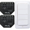 Shelly Set Of 2 Blind/Curtain Wifi Controllers Shutter + Blu Rc Button 4 - (Shutter+BLURCButton4)