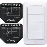 Shelly Set Of 2 Blind/Curtain Wifi Controllers Shutter + Blu Rc Button 4 - (Shutter+BLURCButton4)