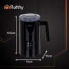 Ruhhy Milk Frother Black 400W 26180 - (18534-0)