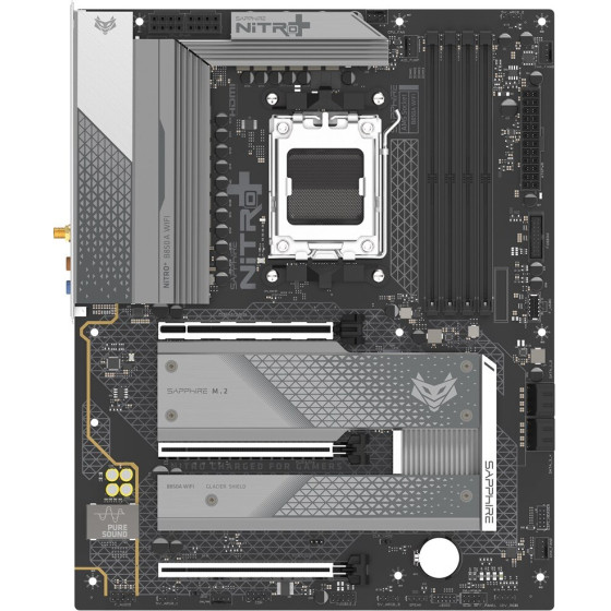 Sapphire NITRO+ B850A Wifi 7 Amd B850 Socket AM5 Micro Atx - (52123-03-40G)