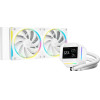 Deepcool Water Cooling LM240 Wh - 2.4 Inch Ips Display, Addressable Rgb - (R-LM240-WHDMMC-1)