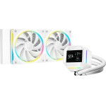 Deepcool Water Cooling LM240 Wh - 2.4 Inch Ips Display, Addressable Rgb - (R-LM240-WHDMMC-1)