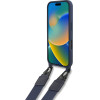 Red Bull Iphone 16 6.1 Hardcase Silicone Strap And Vertical Logo Magsafe Navy - (RBHMP16S24SISOLRV)