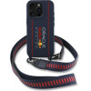 Red Bull Iphone 16 Pro 6.3 Hardcase Silicone Strap And Vertical Logo Magsafe Navy - (RBHMP16L24SISOLRV)