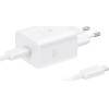 Samsung T4511 Pd 45W Wall Charger With USB-C/USB-C 5A Battery White - (EP-T4511XWEGEU)