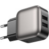 Lamtech Dual Usb Portable Charger 12W Grey - (LAM980480)