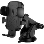 Lamtech MULTI-Angle Clamping Car Holder For Smartphones Up To 7' Black - (LAM980541)
