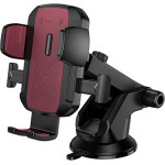 Lamtech MULTI-Angle Clamping Car Holder For Smartphones Up To 7' BLACK/Red - (LAM980558)