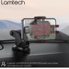 Lamtech MULTI-Angle Clamping Car Holder For Smartphones Up To 7' BLACK/Red - (LAM980558)
