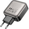 Lamtech Three Ports Gan Charger PD45W Grey - (LAM980435)