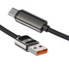 Lamtech Usb To TYPE-C 5A High Power Display Charge & Data Cable 66W 1.2M Black - (LAM980664)
