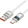 Lamtech Usb To TYPE-C 5A High Power Display Charge & Data Cable 66W 1.2M White - (LAM980671)
