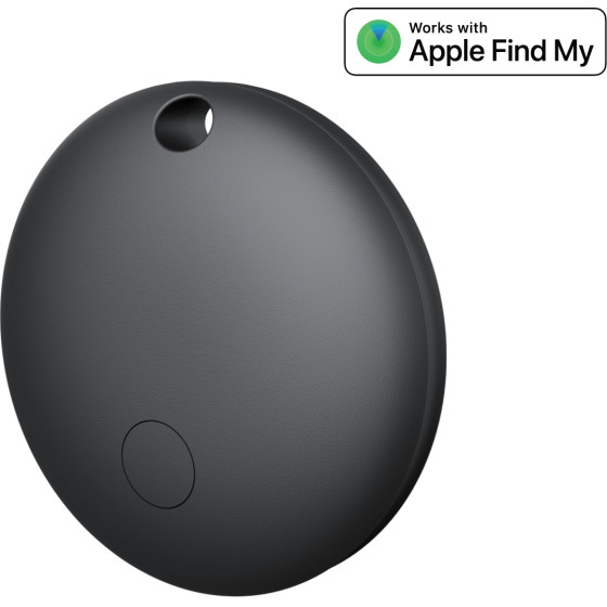 Setty Locator Findmy Round Tfo Tag 01 Black + etui