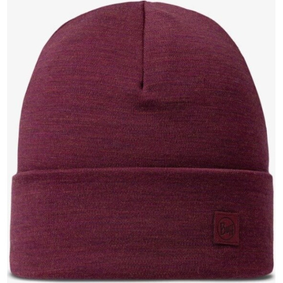 Buff Midweight Merino Wool Hat Red - (BU118007/422/10)