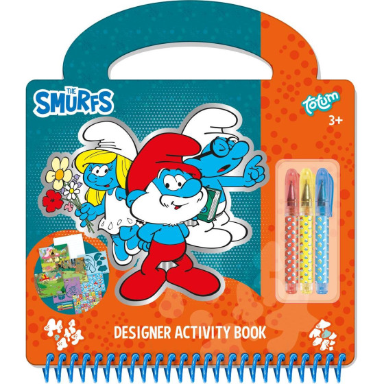 Totum: The Smurfs - Designer Activity Book (TT750081)