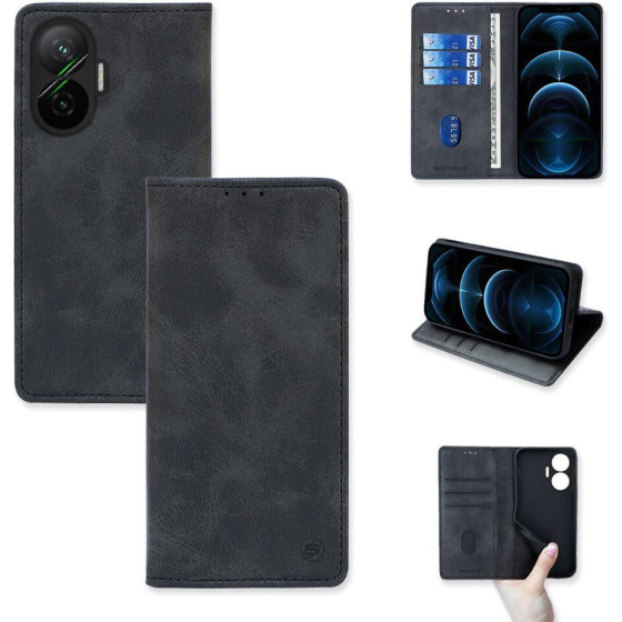 Sonique ���� ��������� Vintage Magnet Wallet Xiaomi Poco F7 5G �����